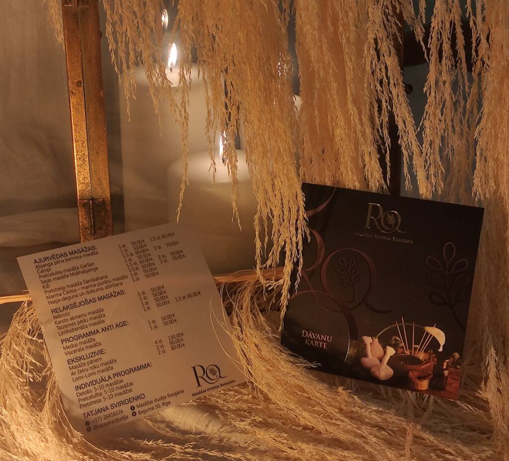 Rasajana dāvanu karte 1